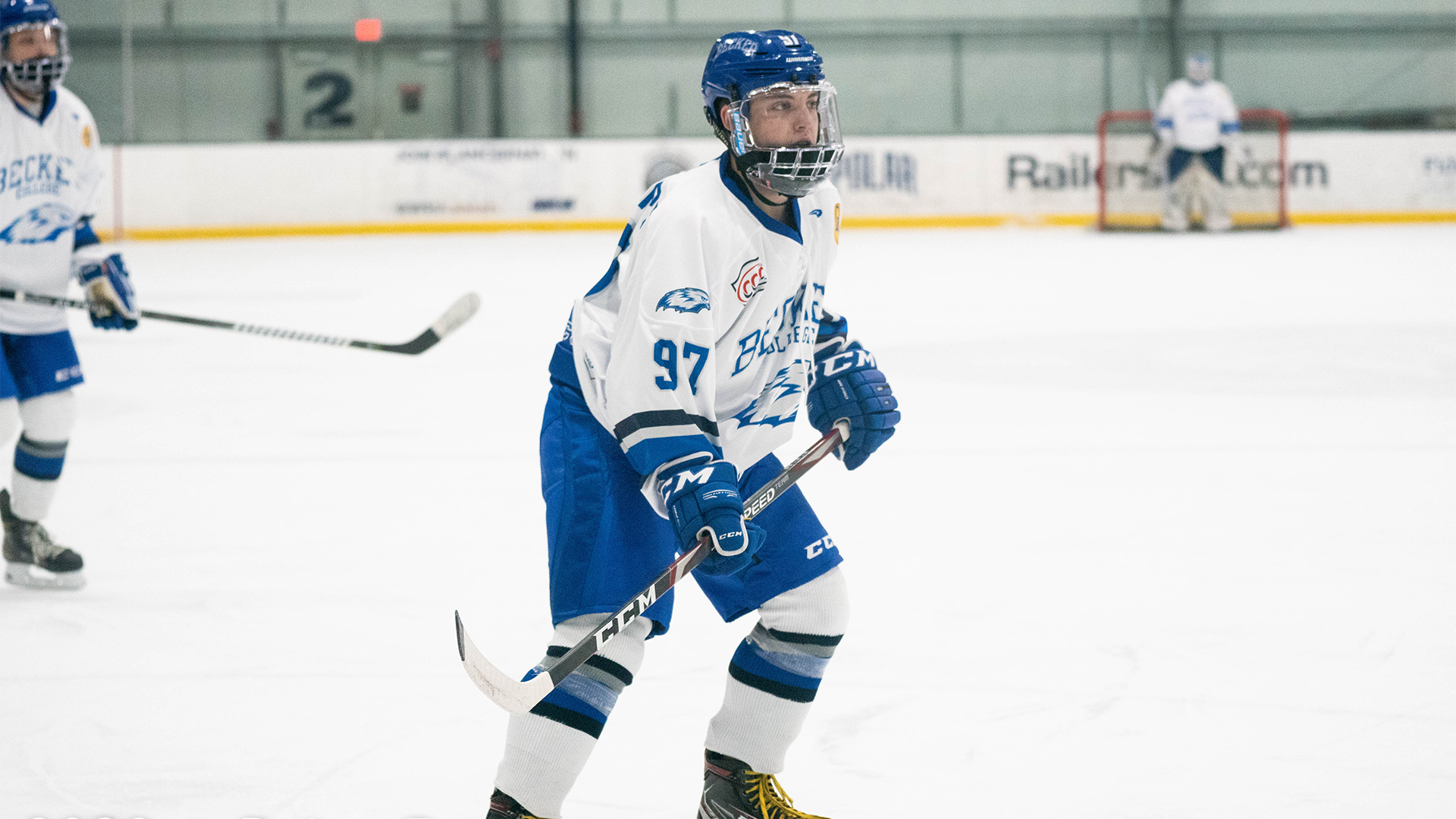 Hawks first-year forward Hunter Phillips