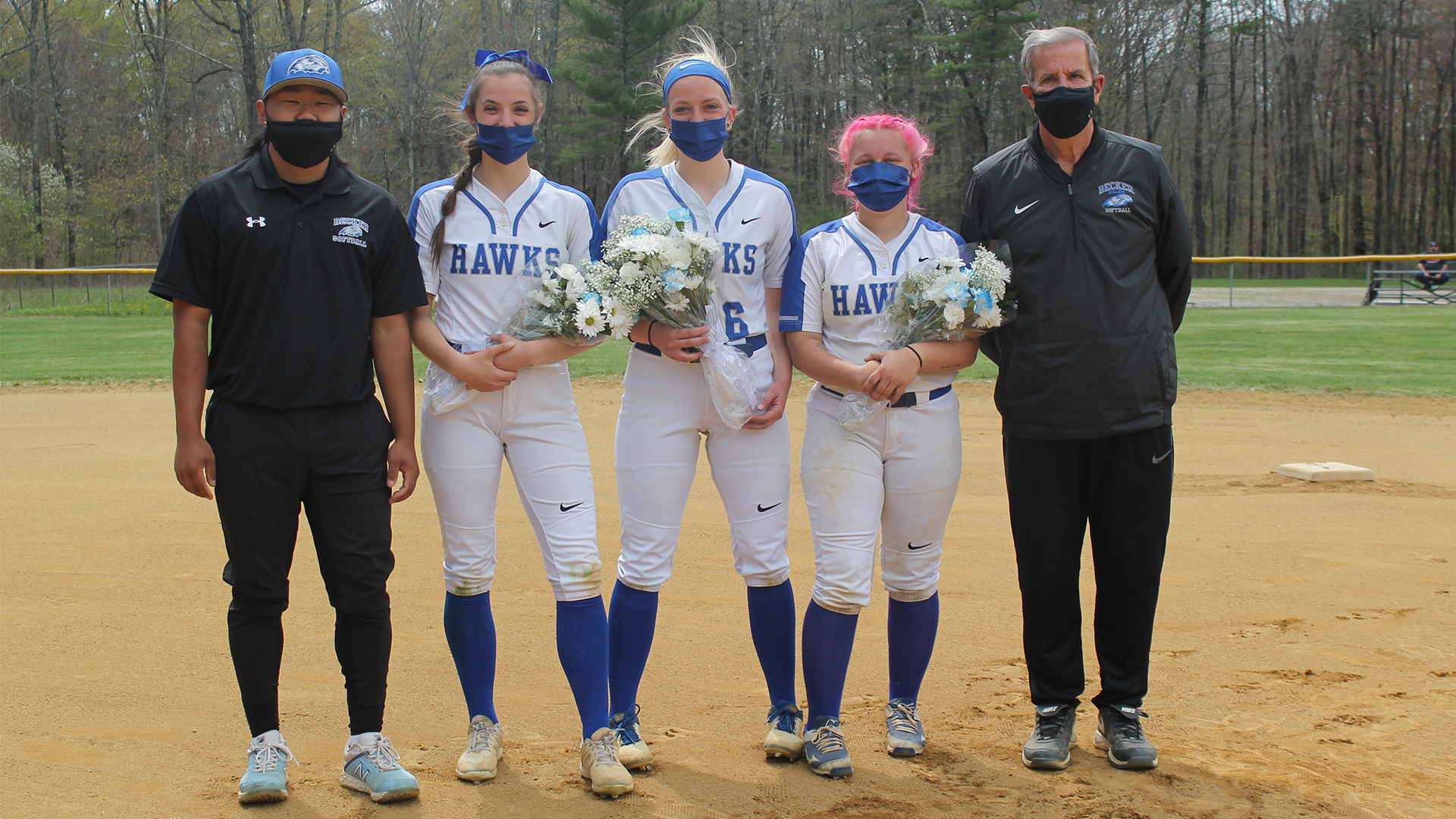 Hawks Sweep Doubleheader vs. Pilgrims on Senior Day Sunday